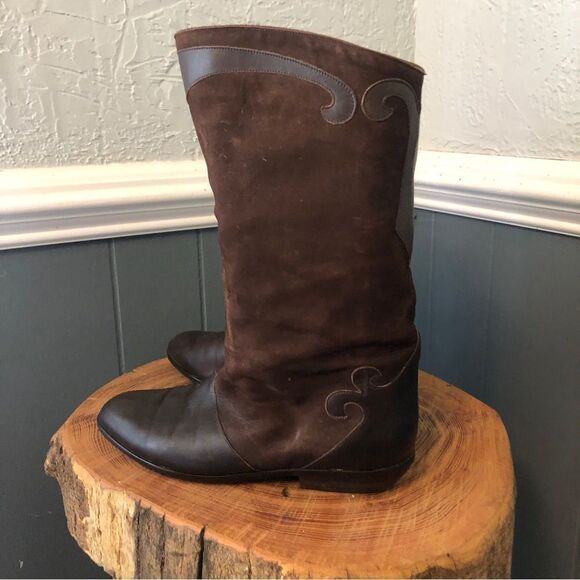 Peter Kaiser Brown Leather Boots (6.5) - Picture 4 of 11